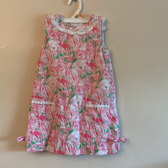 Lilly Pulitzer Other - ❗️REDUCED❗️ Lilly Pulitzer Flamingo Girl Dress